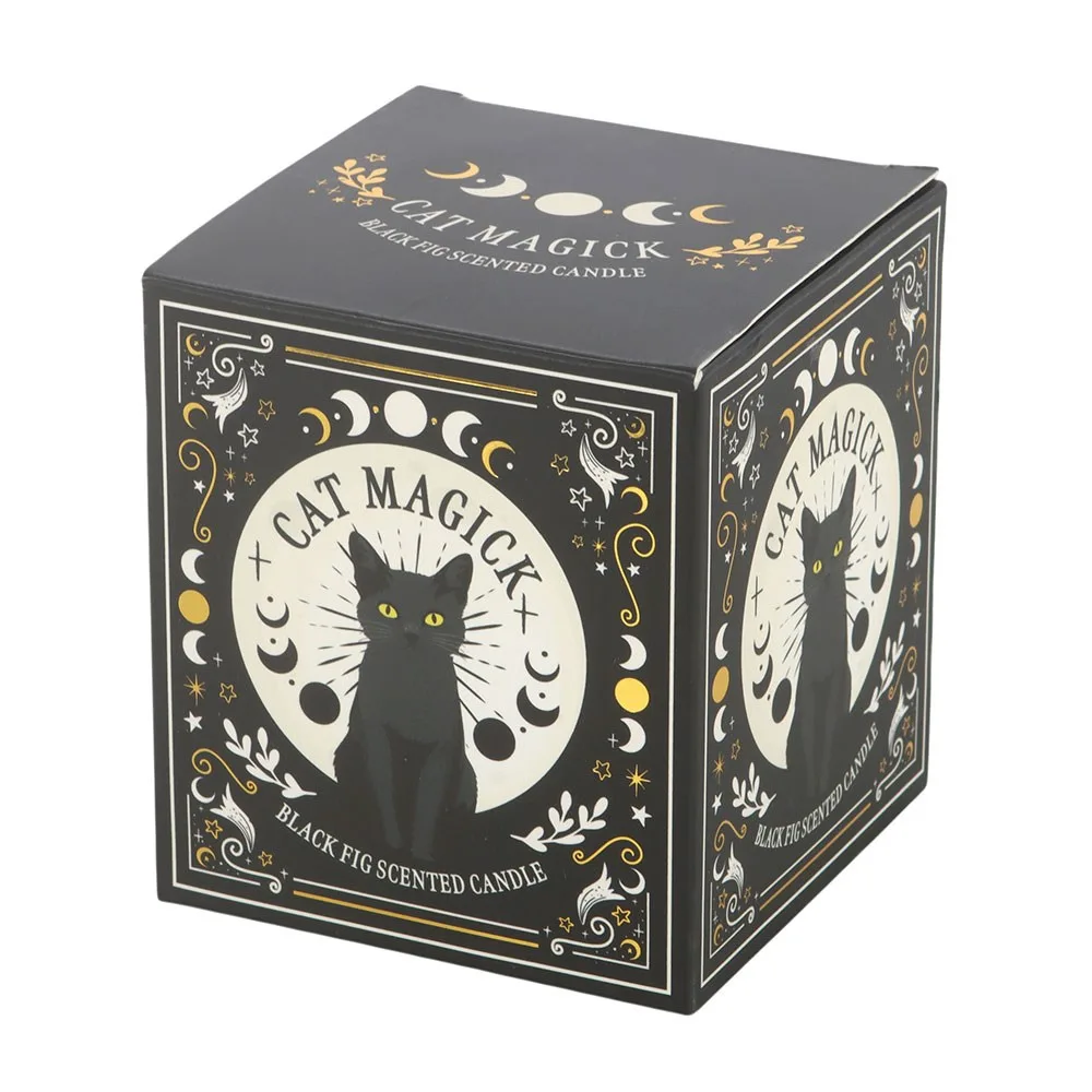 Black Cat Magick Black Fig Candle - Image 4