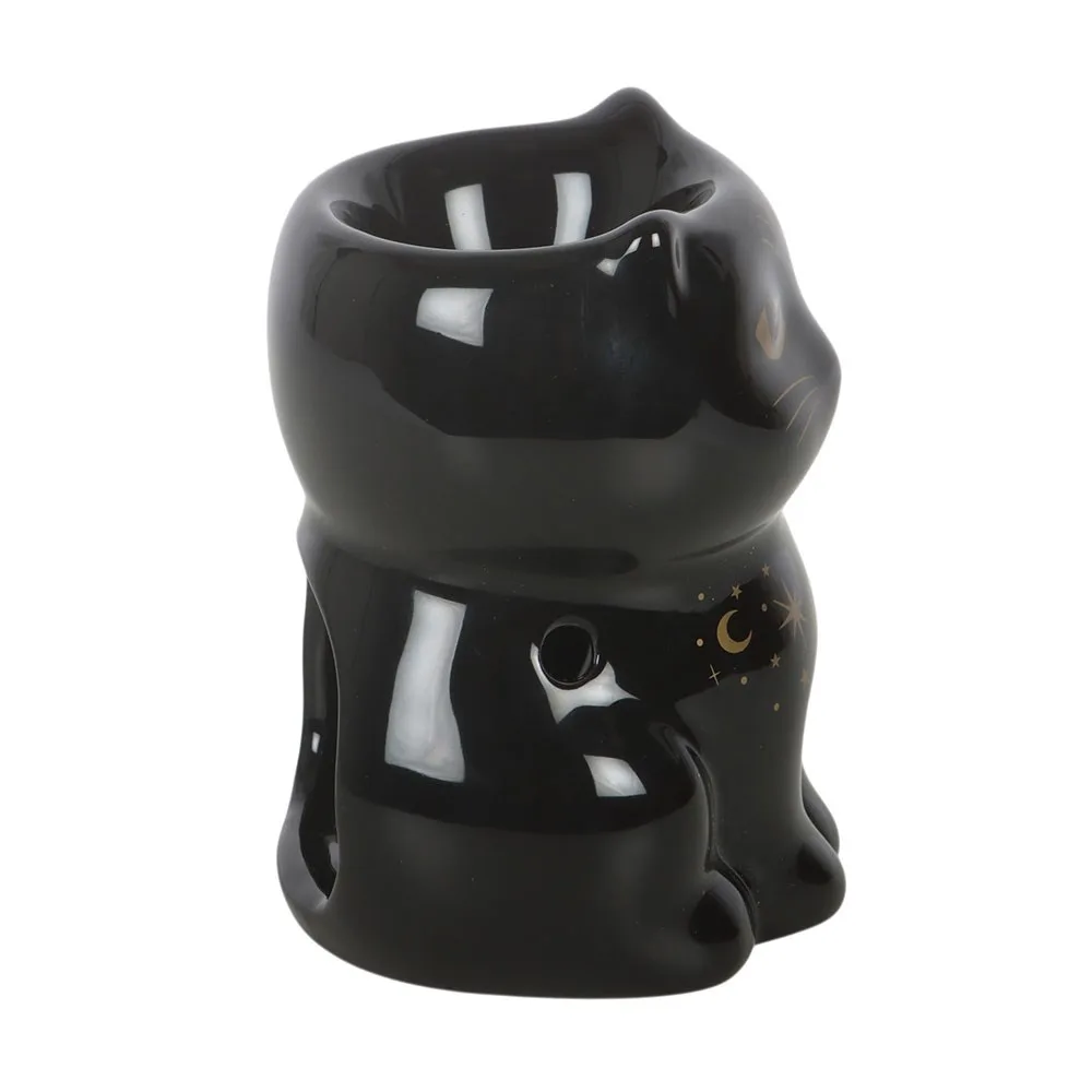 Black Cat Magick Oil Burner - Image 3