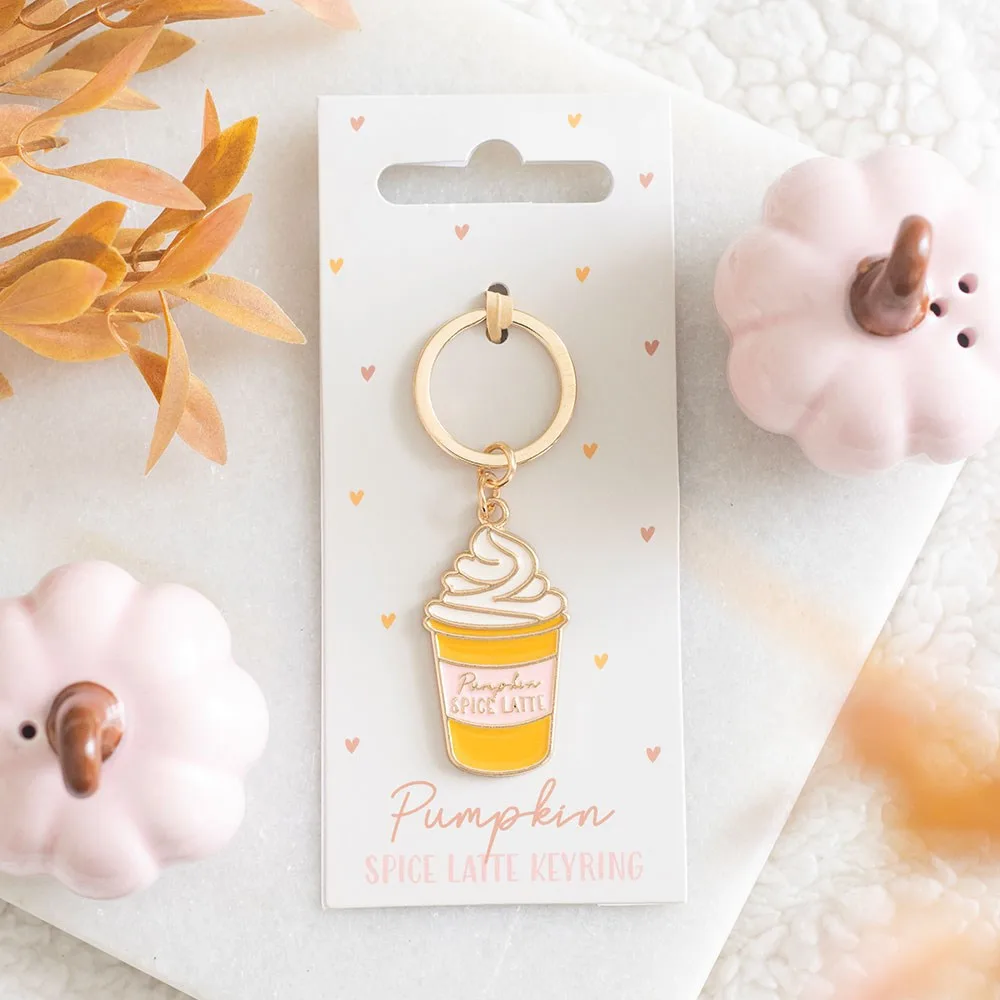 Pumpkin Spice Latte Keyring Pumpkin Spice Latte Keyring