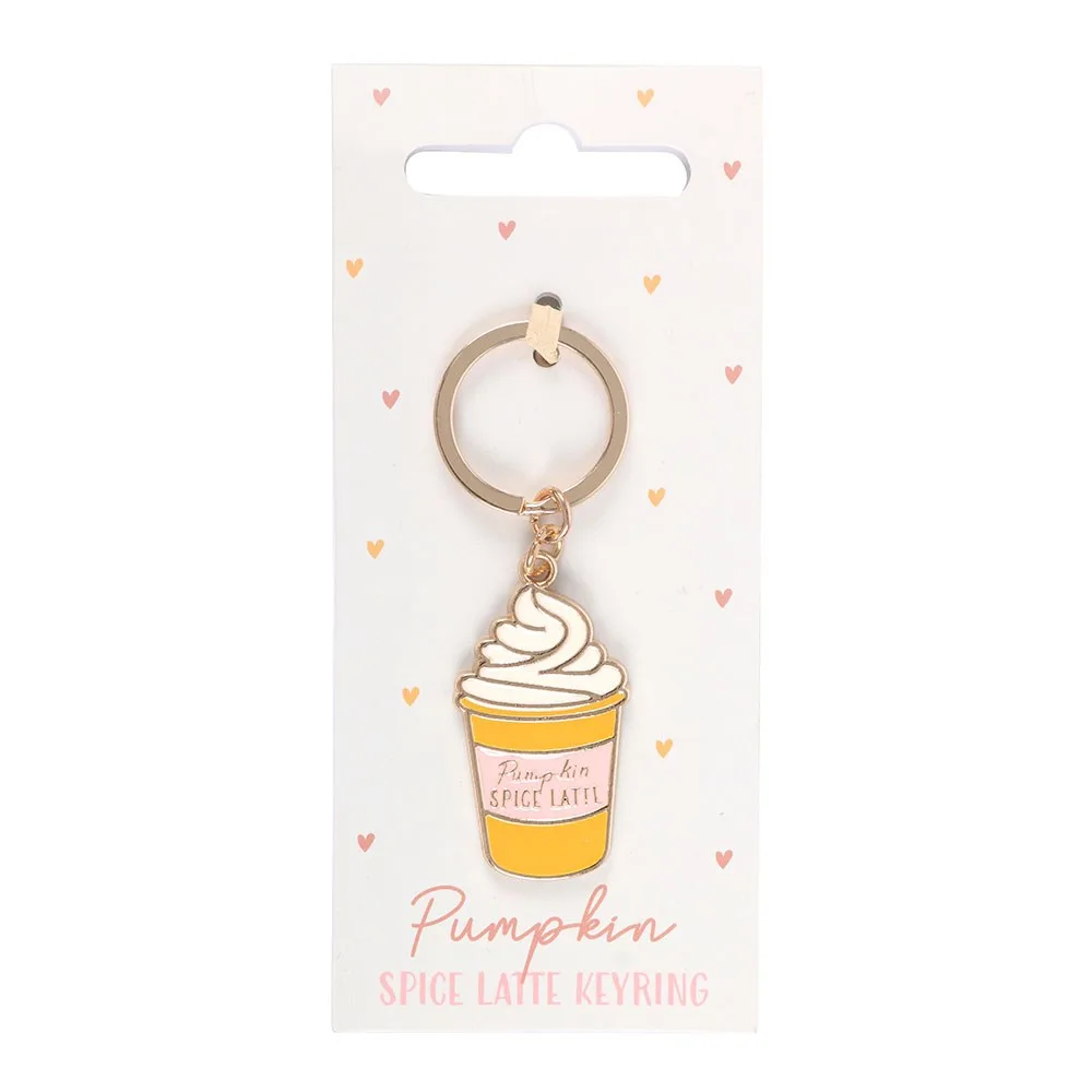 Pumpkin Spice Latte Keyring - Image 2