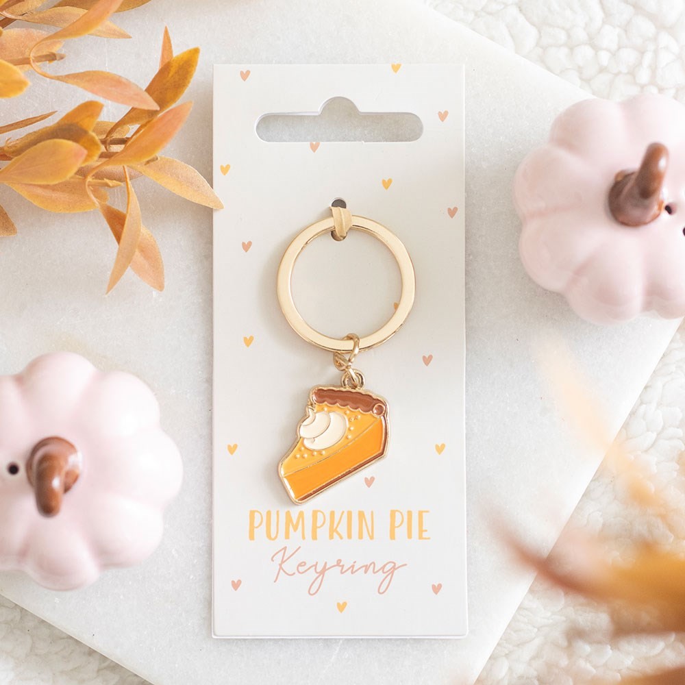 Pumpkin Pie Keyring Pumpkin Pie Keyring