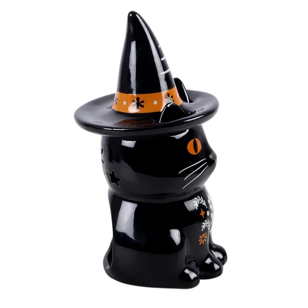 Frightful Folk Black Cat Oil Burner - Image 4