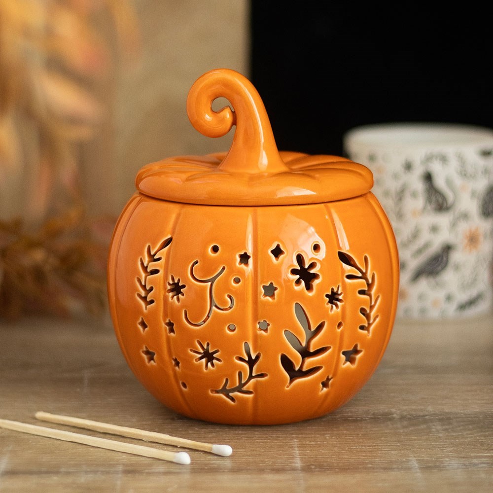 Orange Folk Pumpkin Oil Burner and Wax Warmer Orange Folk Pumpkin Oil Burner and Wax Warmer