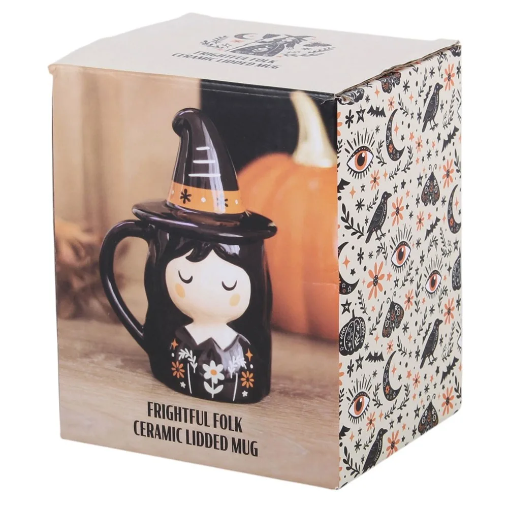 Frightful Folk Witch Lidded Mug - Image 6