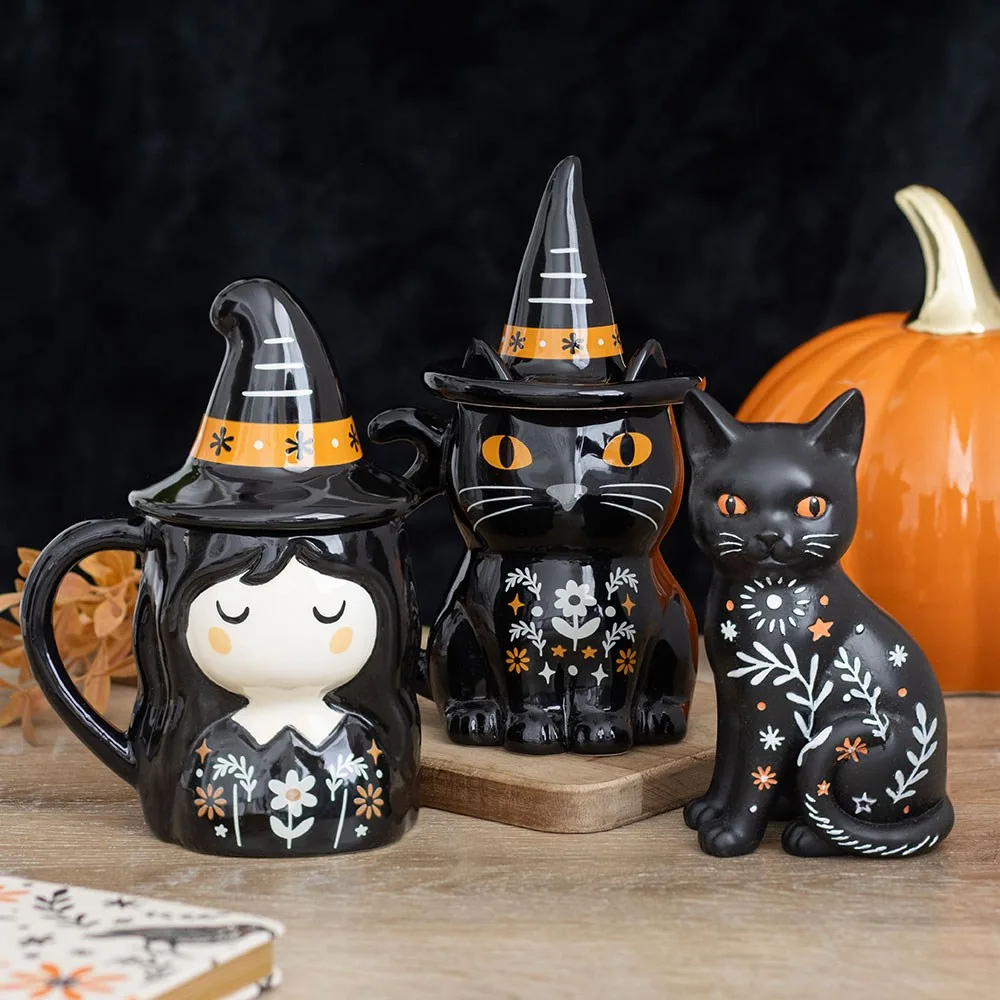 Frightful Folk Witch Lidded Mug - Image 7