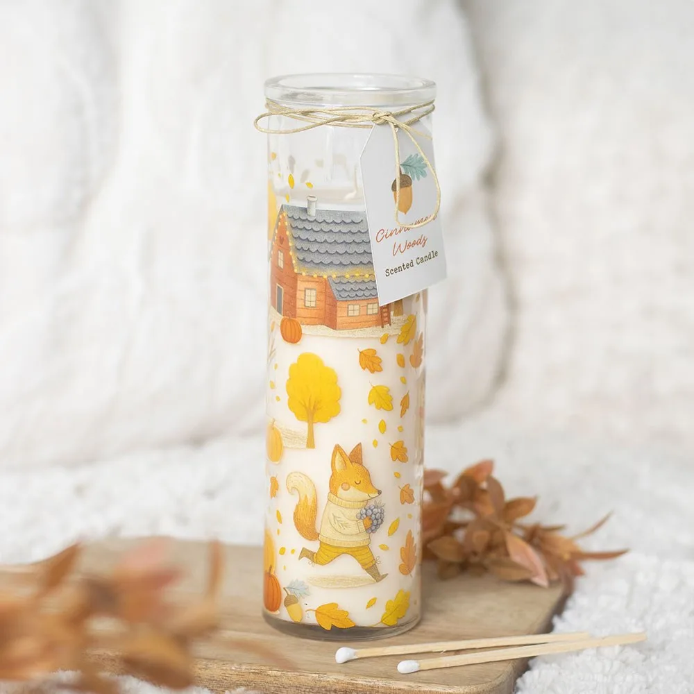 Cinnamon Woods Scented Tube Candle Cinnamon Woods Scented Tube Candle