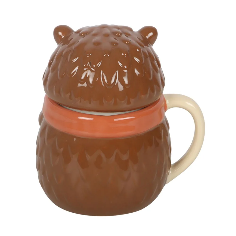 Hazel Hedgehog Lidded Mug - Image 5
