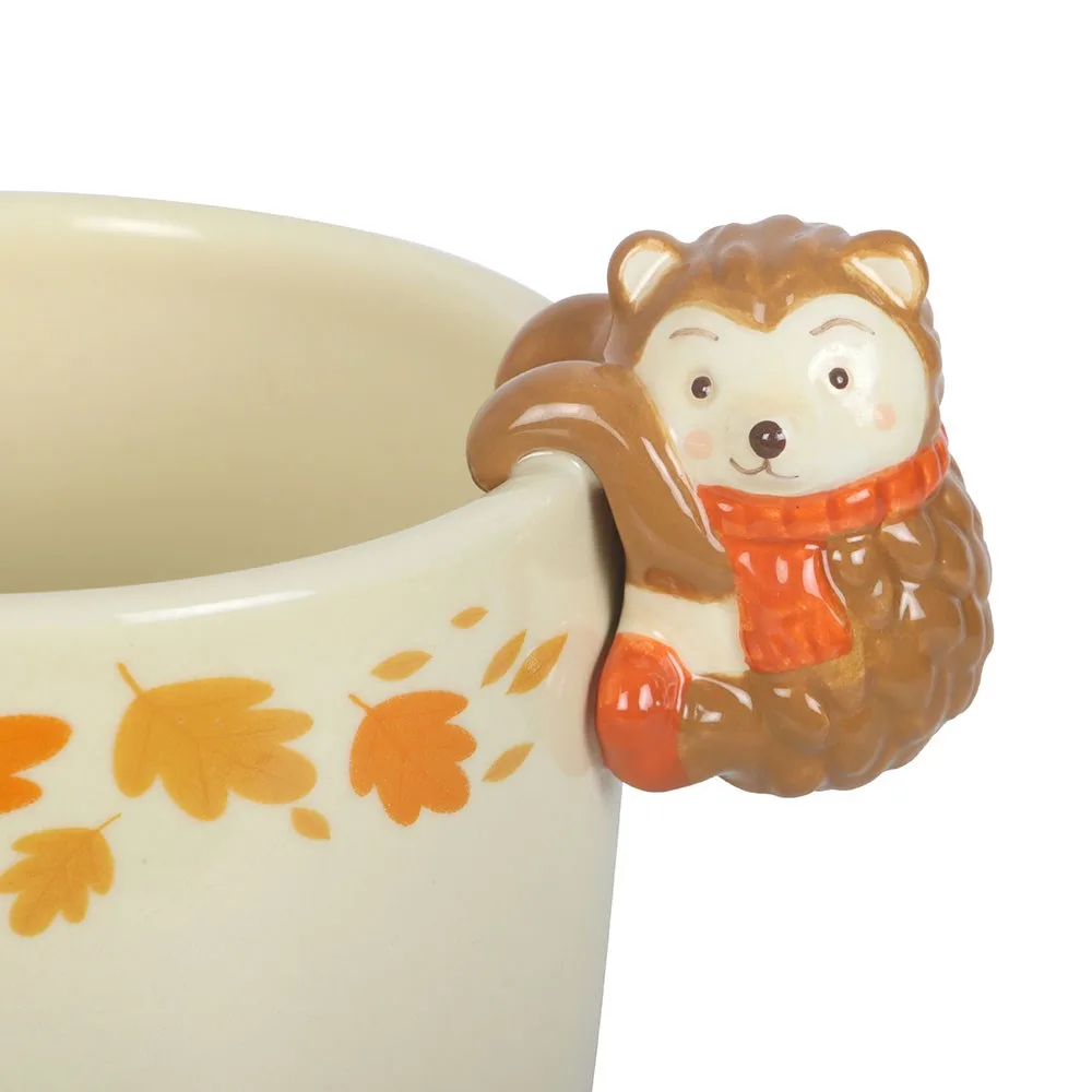 Autumn Plant Pot with Hedgehog - Image 3