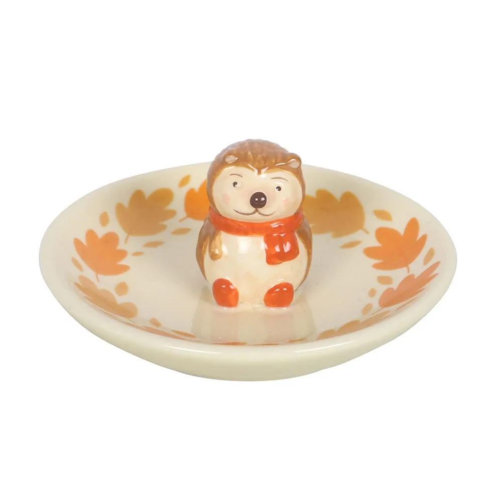 Autumn Hedgehog Trinket Dish - Image 2