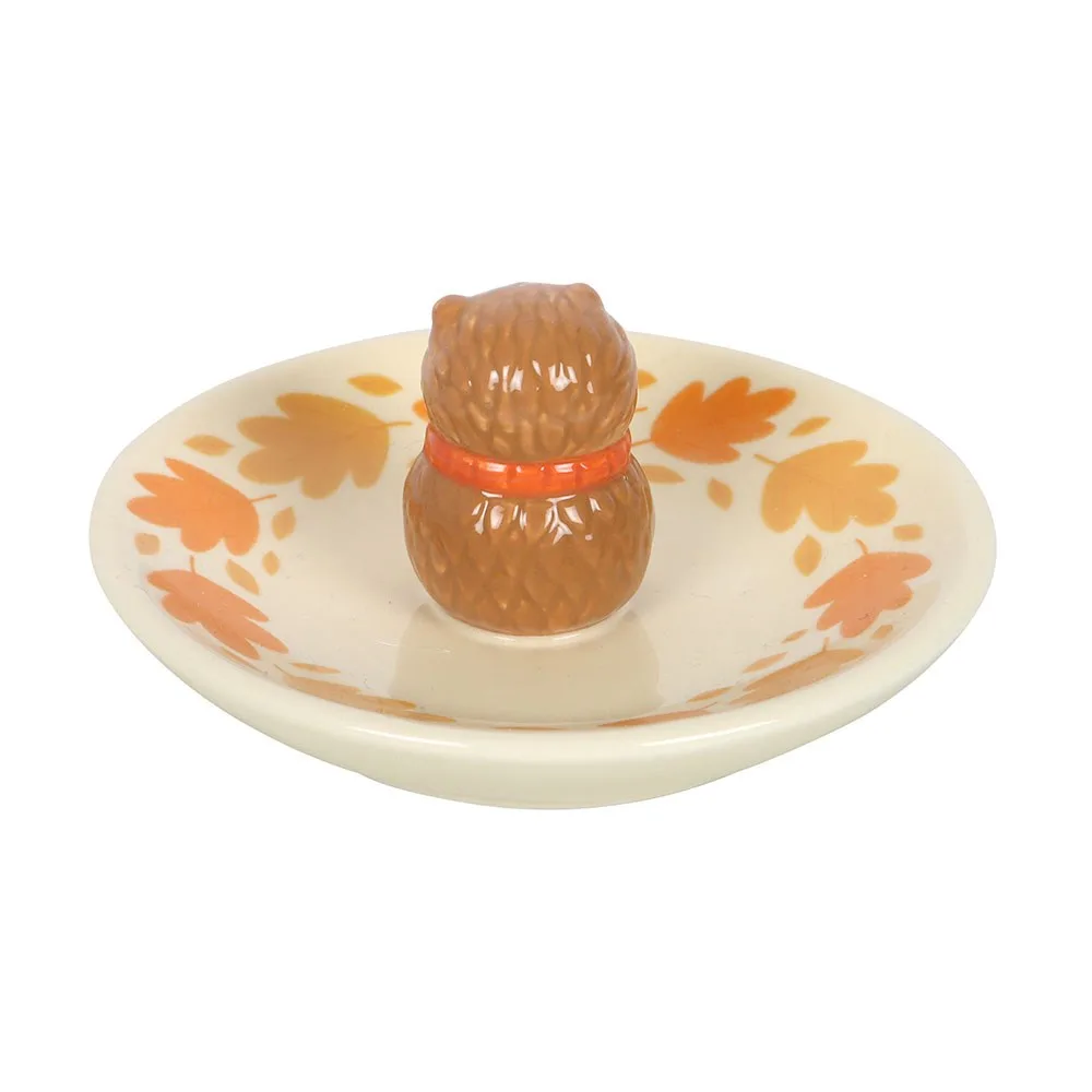 Autumn Hedgehog Trinket Dish - Image 4
