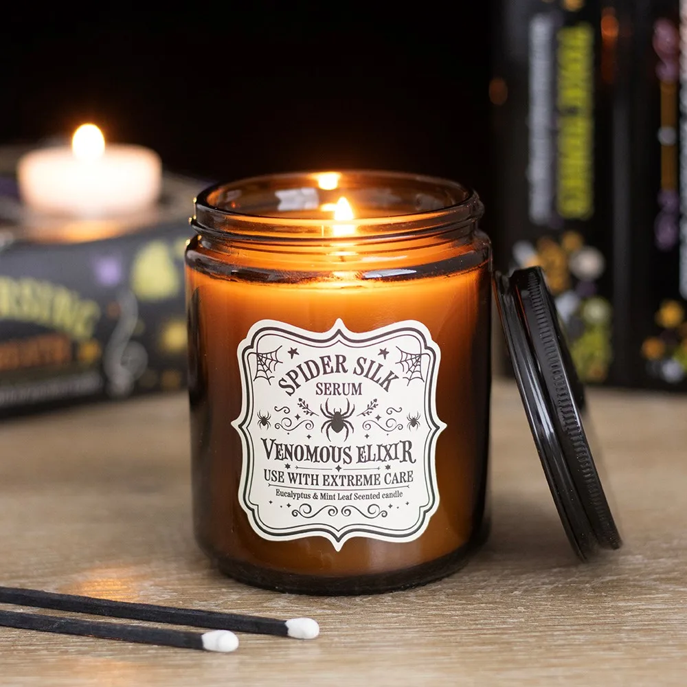 Spider Silk Serum Eucalyptus & Mint Candle Spider Silk Serum Eucalyptus & Mint Candle
