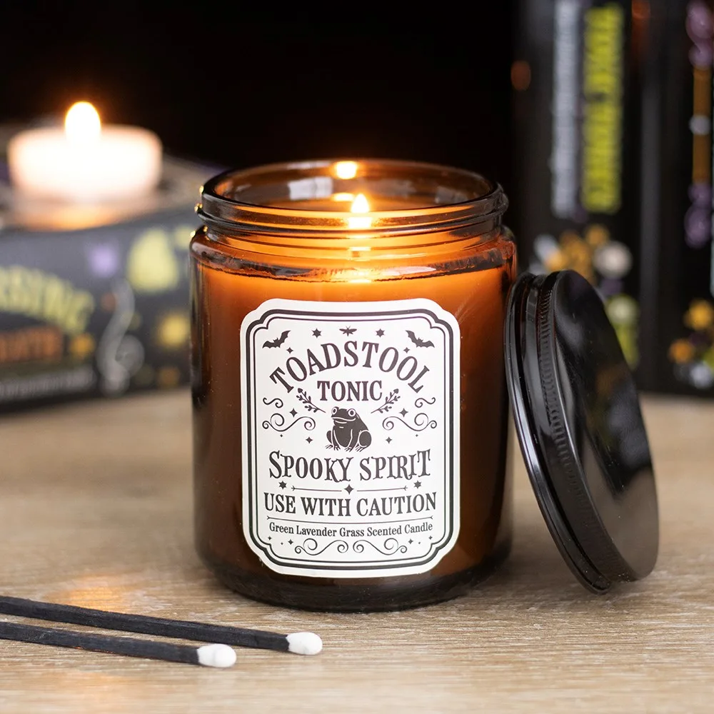 Toadstool Tonic Lavender Grass Candle Toadstool Tonic Lavender Grass Candle