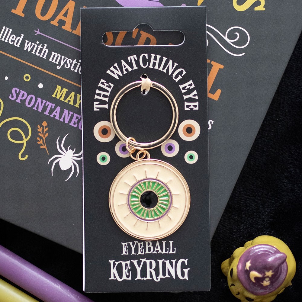 The Watching Eye Eyeball Keyring The Watching Eye Eyeball Keyring