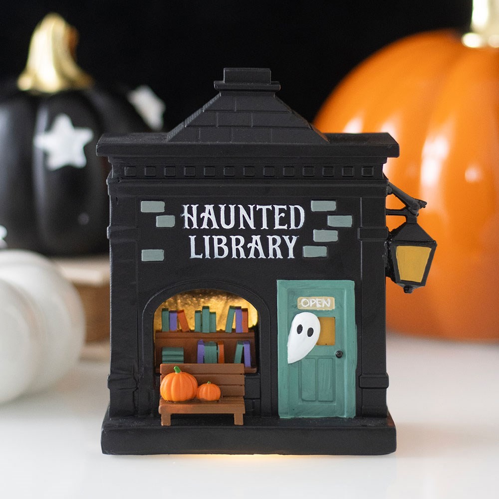 Haunted Library LED Light Up Decoration Haunted Library LED Light Up Decoration