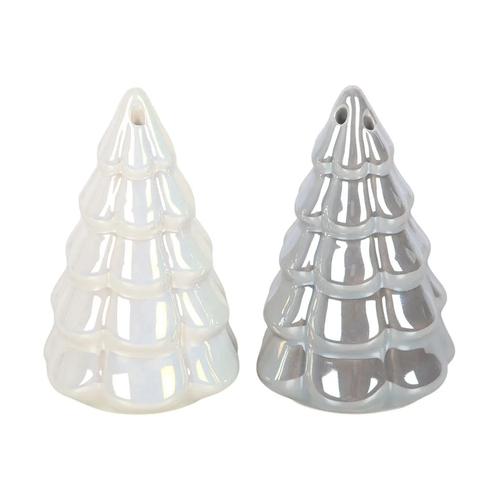 Iridescent Fir Tree Salt and Pepper Shakers, photo 2 of 5