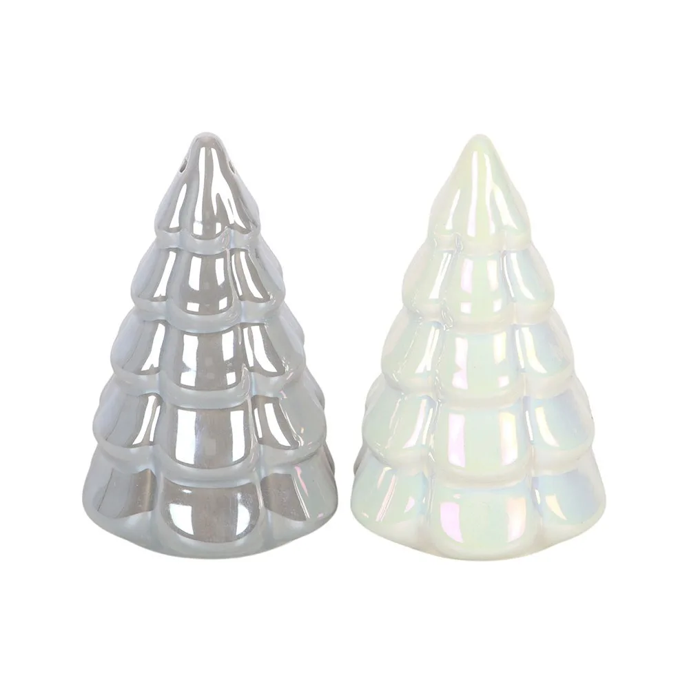 Iridescent Fir Tree Salt and Pepper Shakers, photo 3 of 5