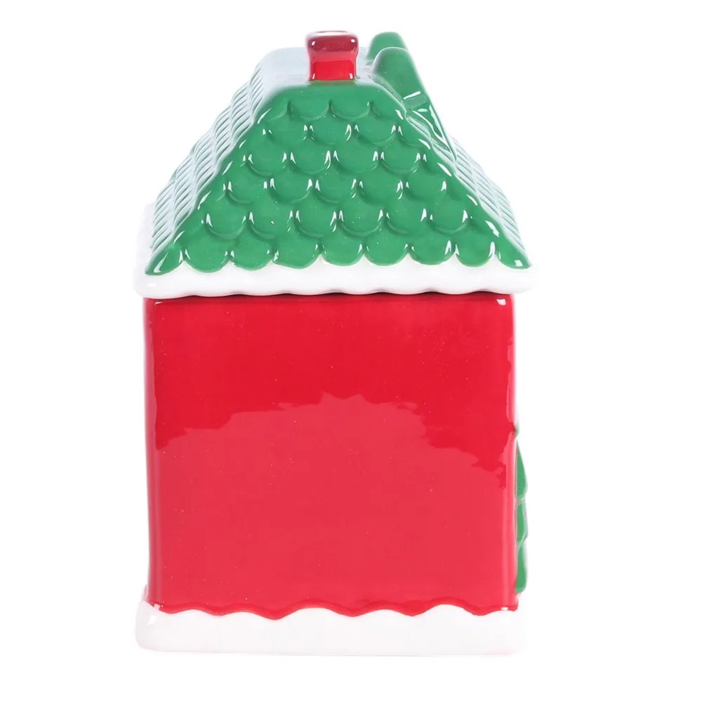 Red Christmas House Oil Burner, photo 4 of 7
