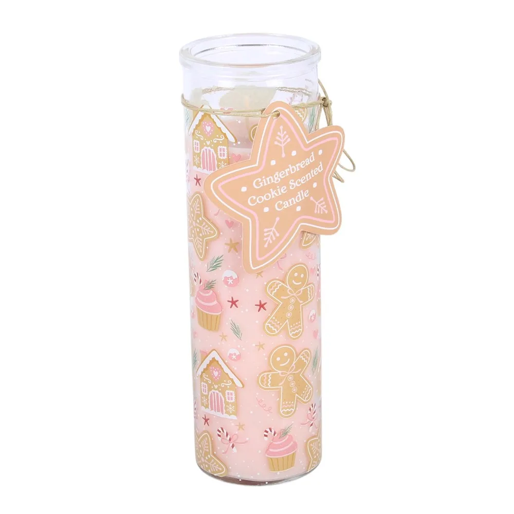 Gingerbread Cookie Tube Candle - Image 2