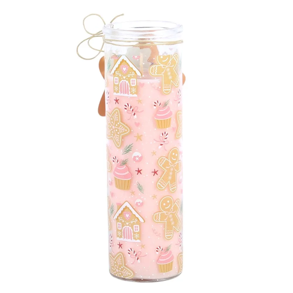 Gingerbread Cookie Tube Candle - Image 3