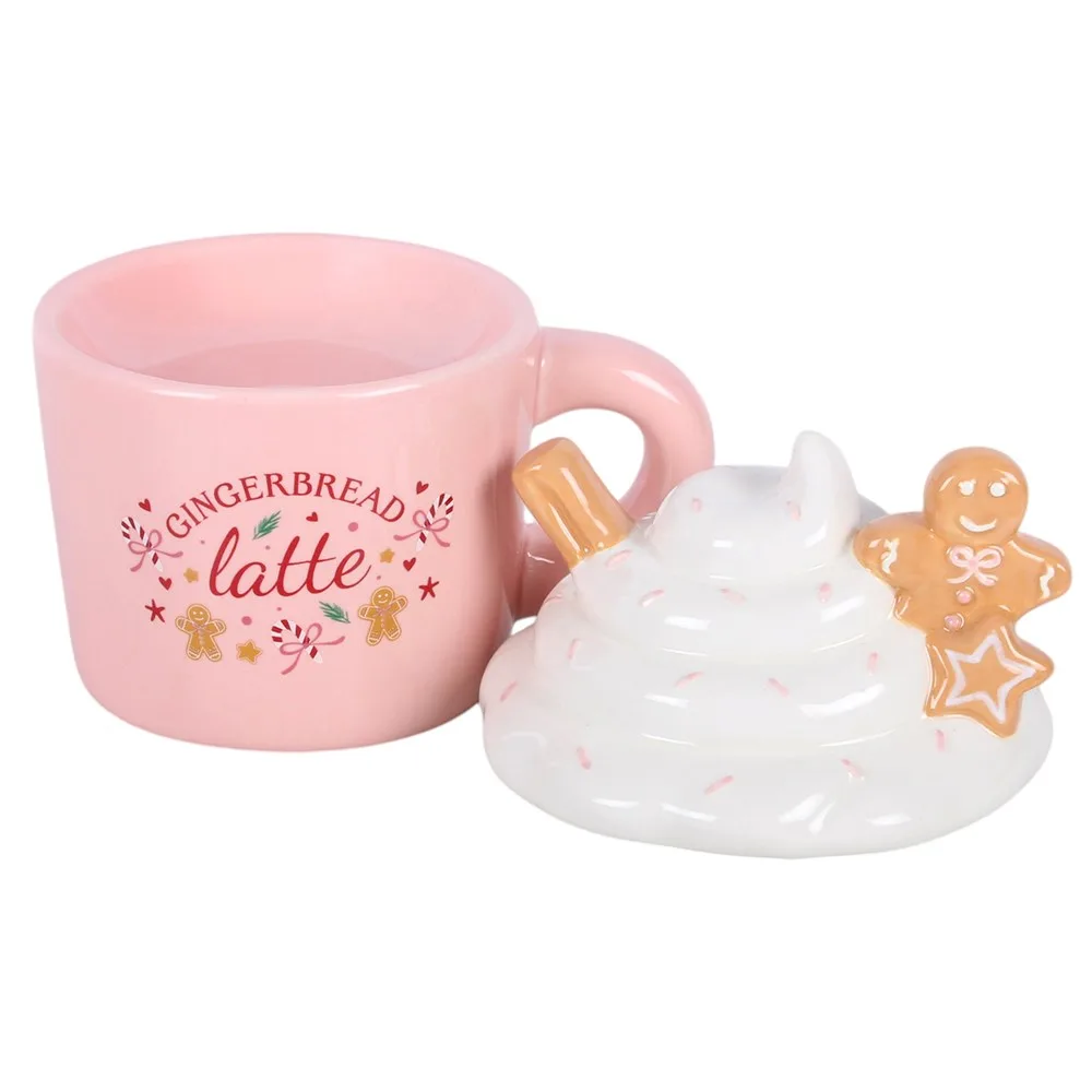 Pink Gingerbread Latte Oil Burner and Wax Warmer - Image 3