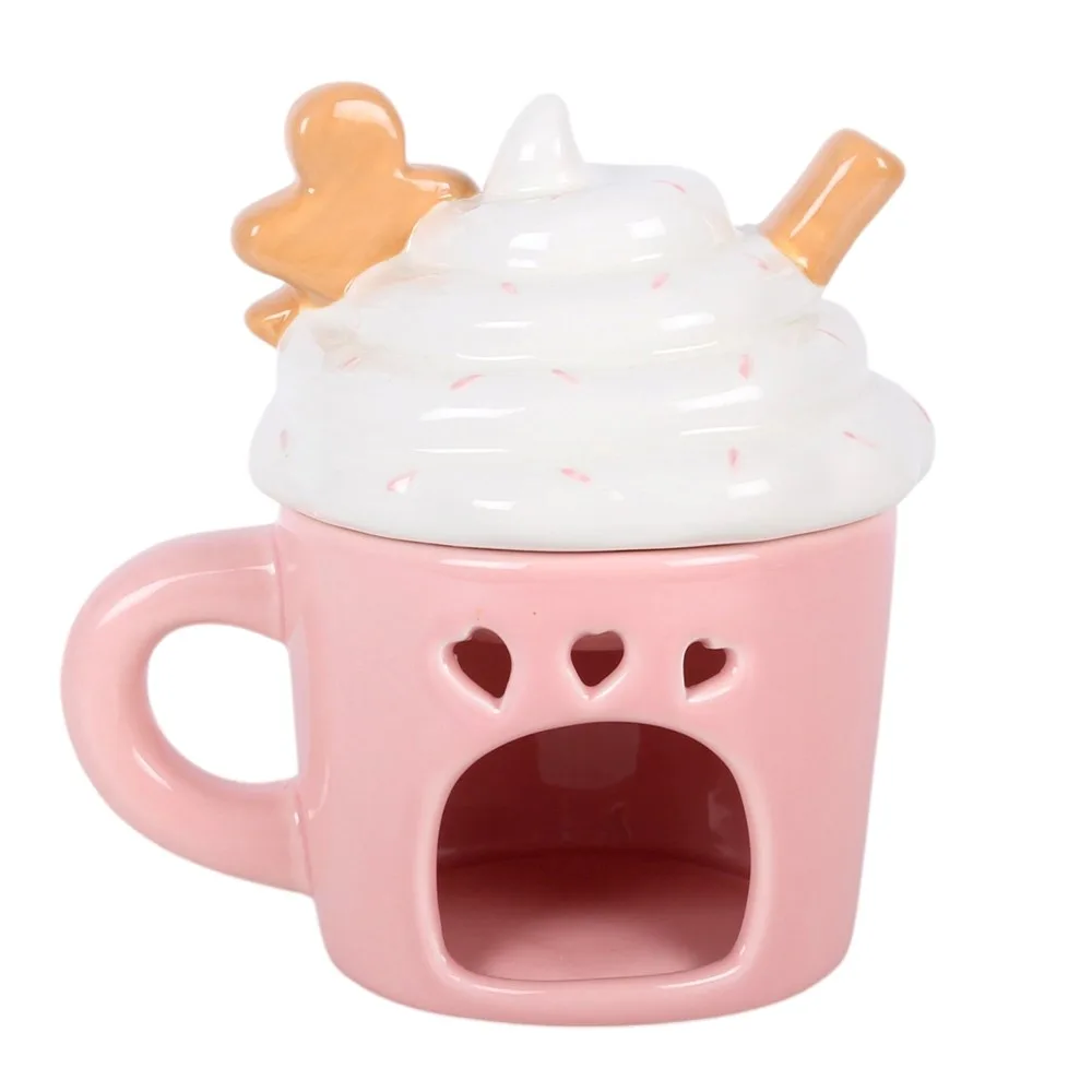 Pink Gingerbread Latte Oil Burner and Wax Warmer - Image 5