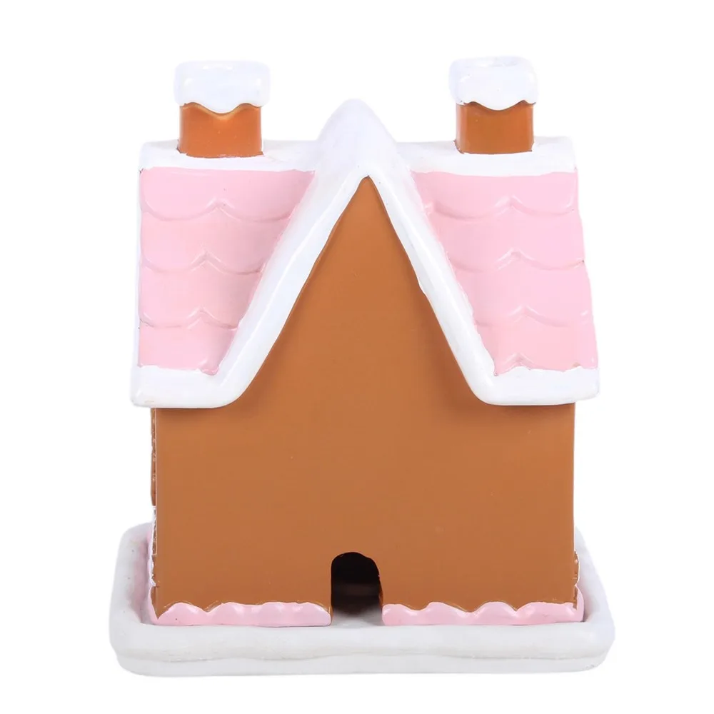 Pink Gingerbread House Incense Cone Burner - Image 5