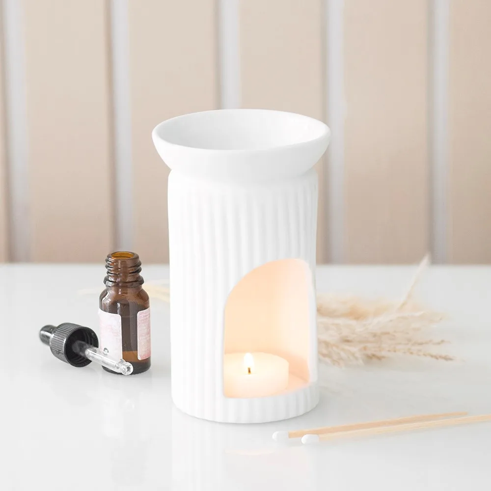 Ribbed Column Oil Burner Ribbed Column Oil Burner