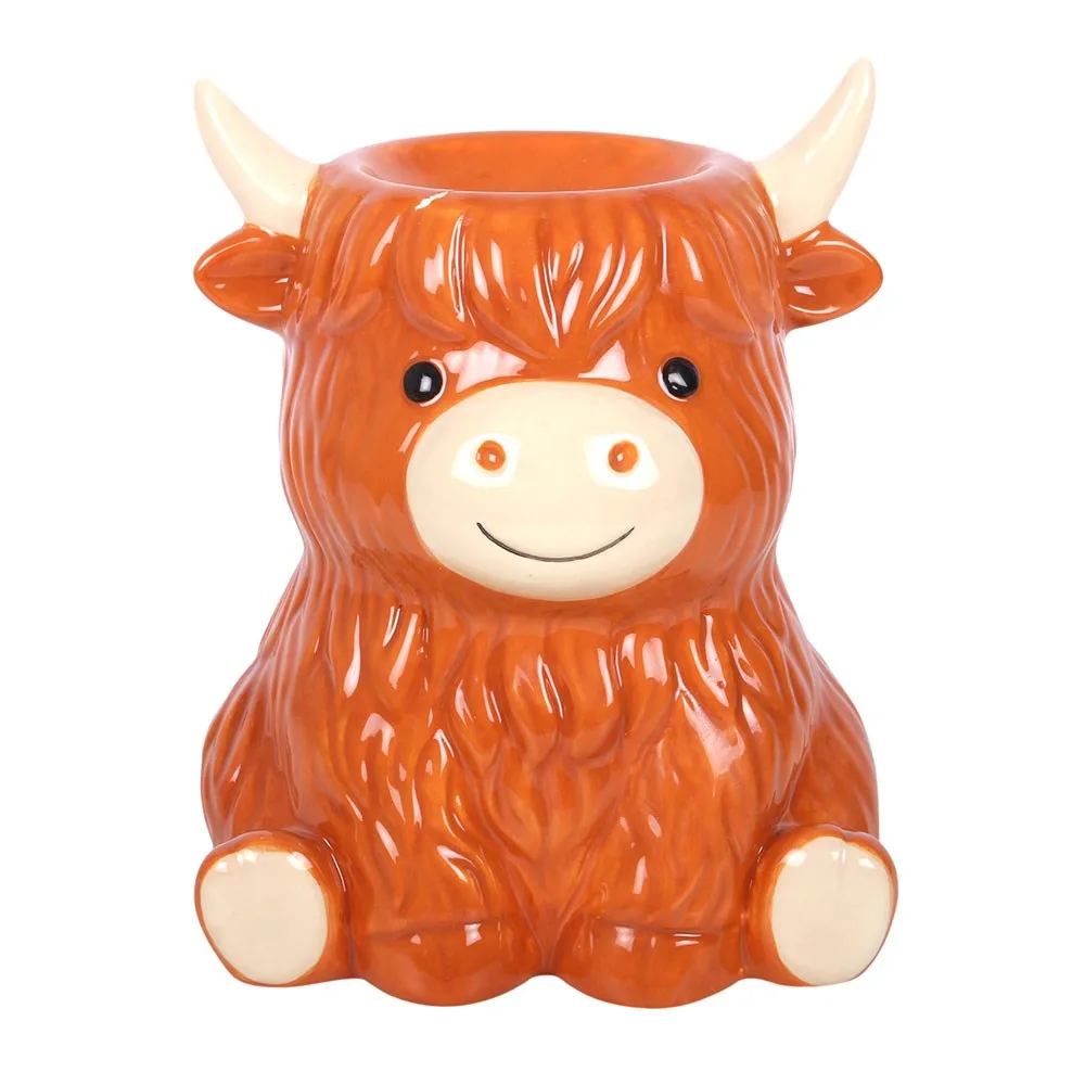 Highland Cow Oil Burner and Wax Warmer - Image 2