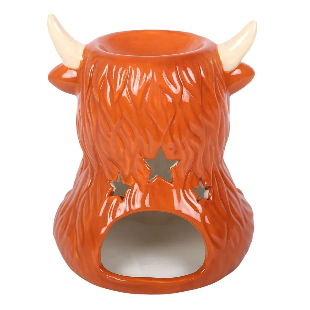 Highland Cow Oil Burner and Wax Warmer - Image 3
