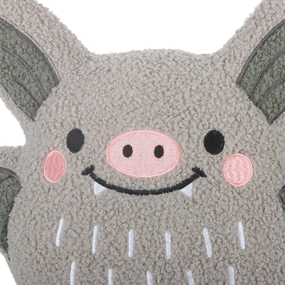 Cute Bat Boucle Cushion - Image 3