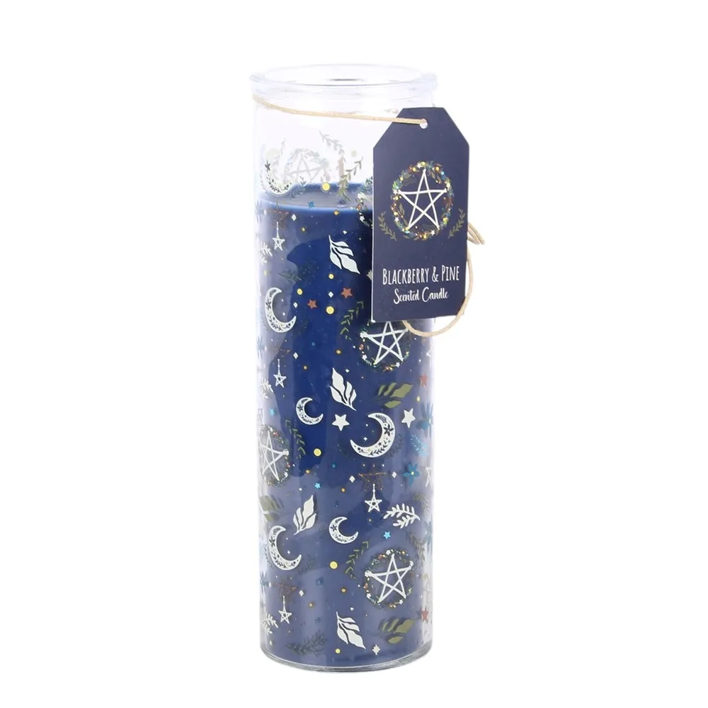 Solstice Spell Print Blackberry & Pine Tube Candle - Image 2