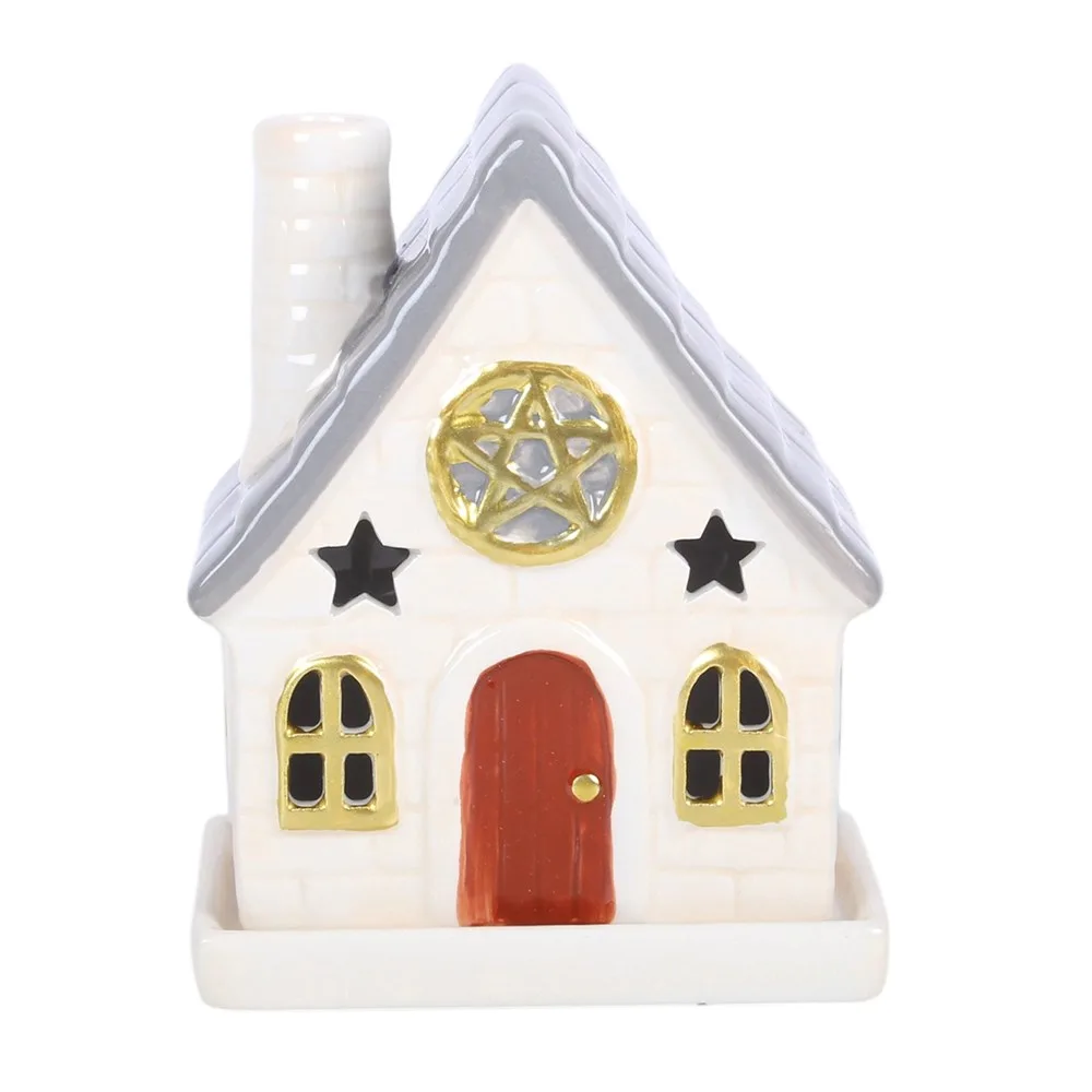 Stone Cottage Incense Cone Holder - Image 2