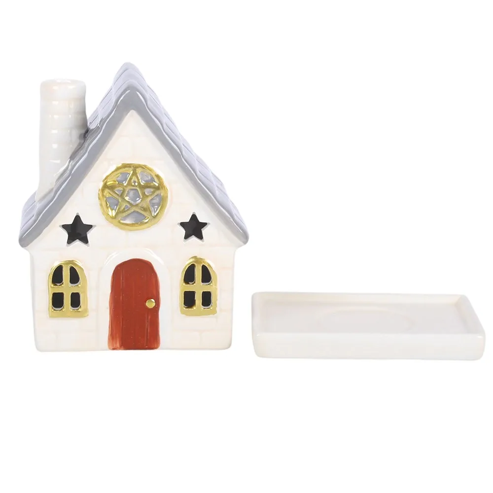 Stone Cottage Incense Cone Holder - Image 3