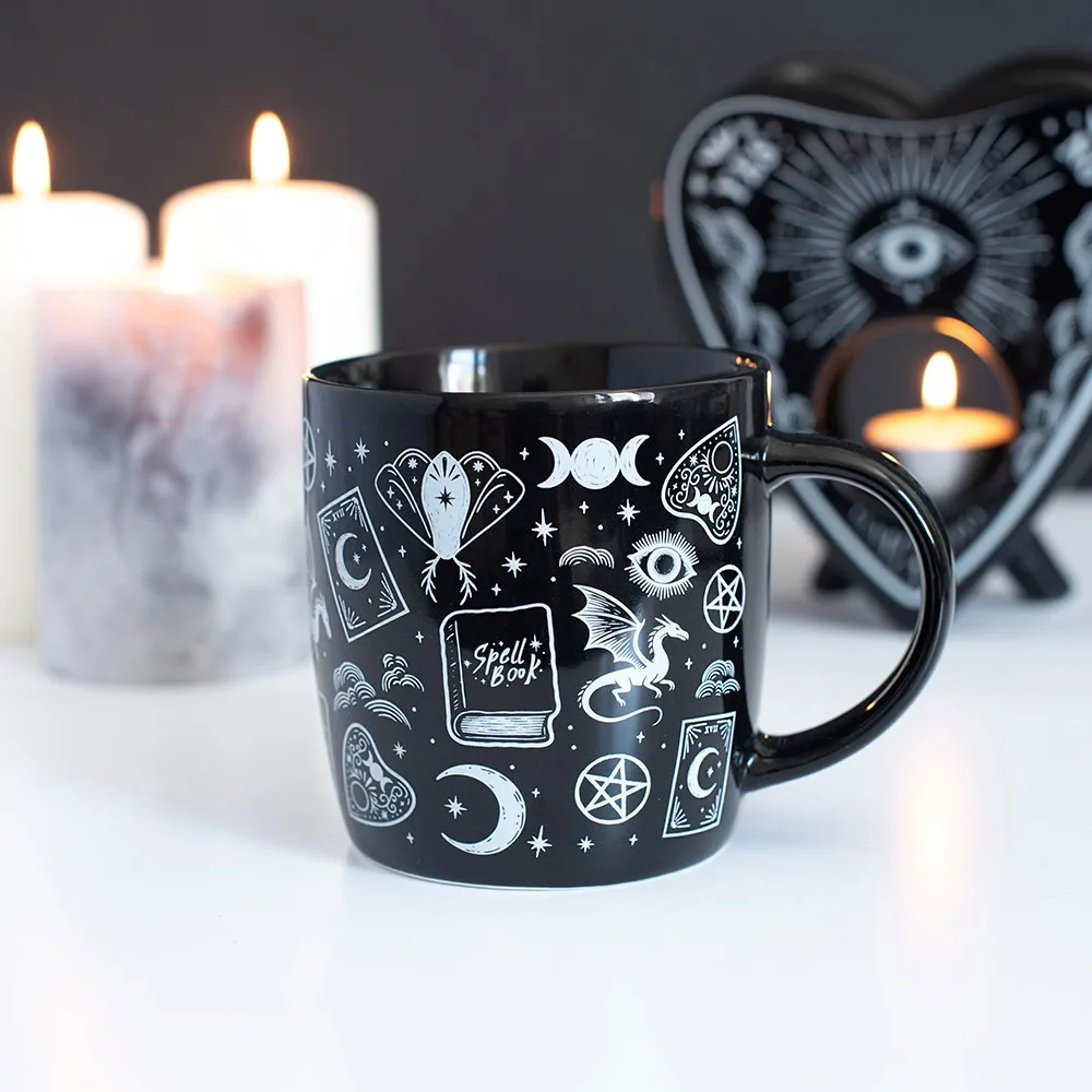 Spellbound Secrets Mystical Print Mug Spellbound Secrets Mystical Print Mug