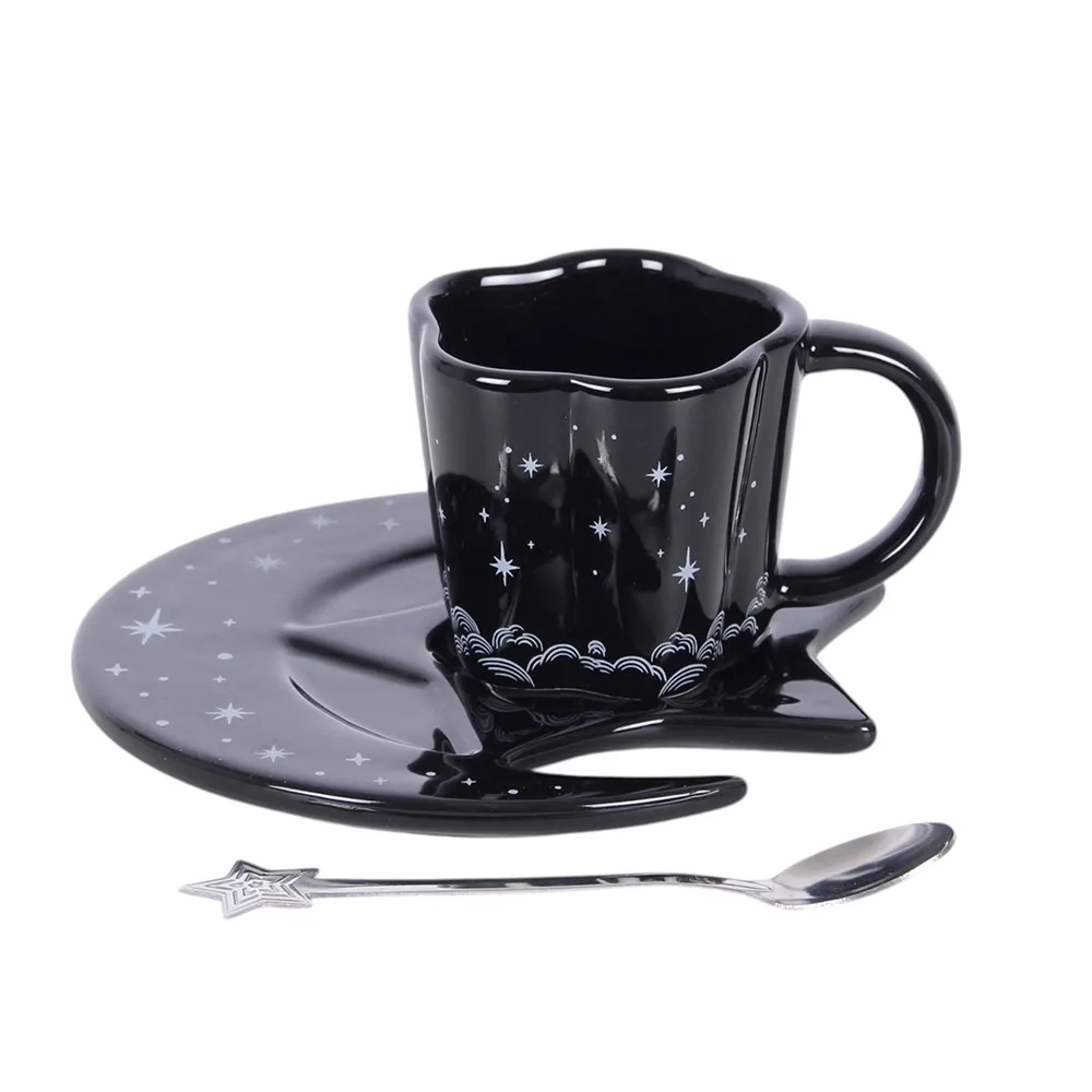 Spellbound Sky Espresso Cup, Saucer and Spoon Set - Image 3
