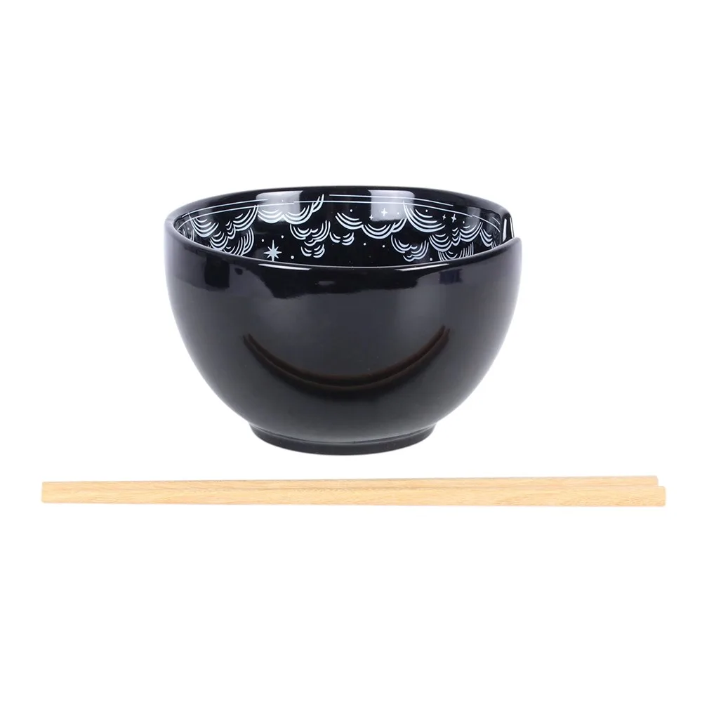 Spellbound Sky Noodle Bowl and Chopsticks Set, photo 2 of 5