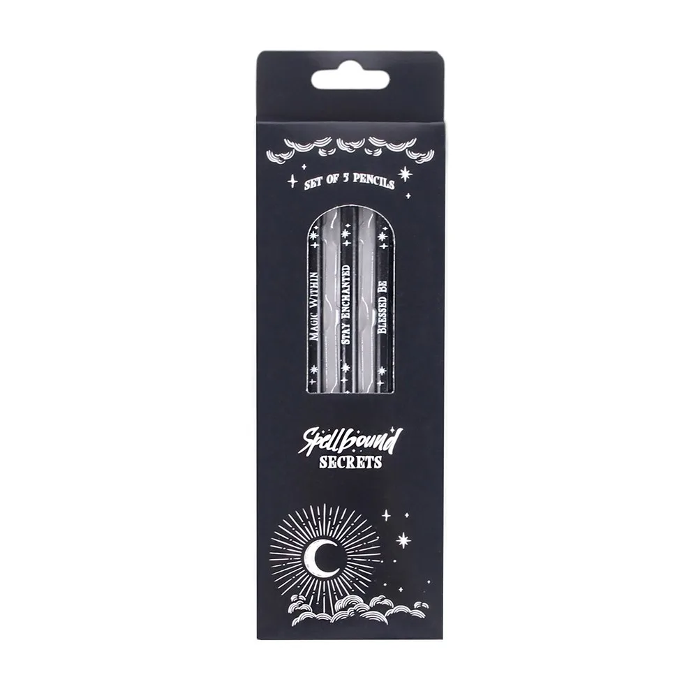 Pack of 5 Spellbound Secrets Pencils - Image 2