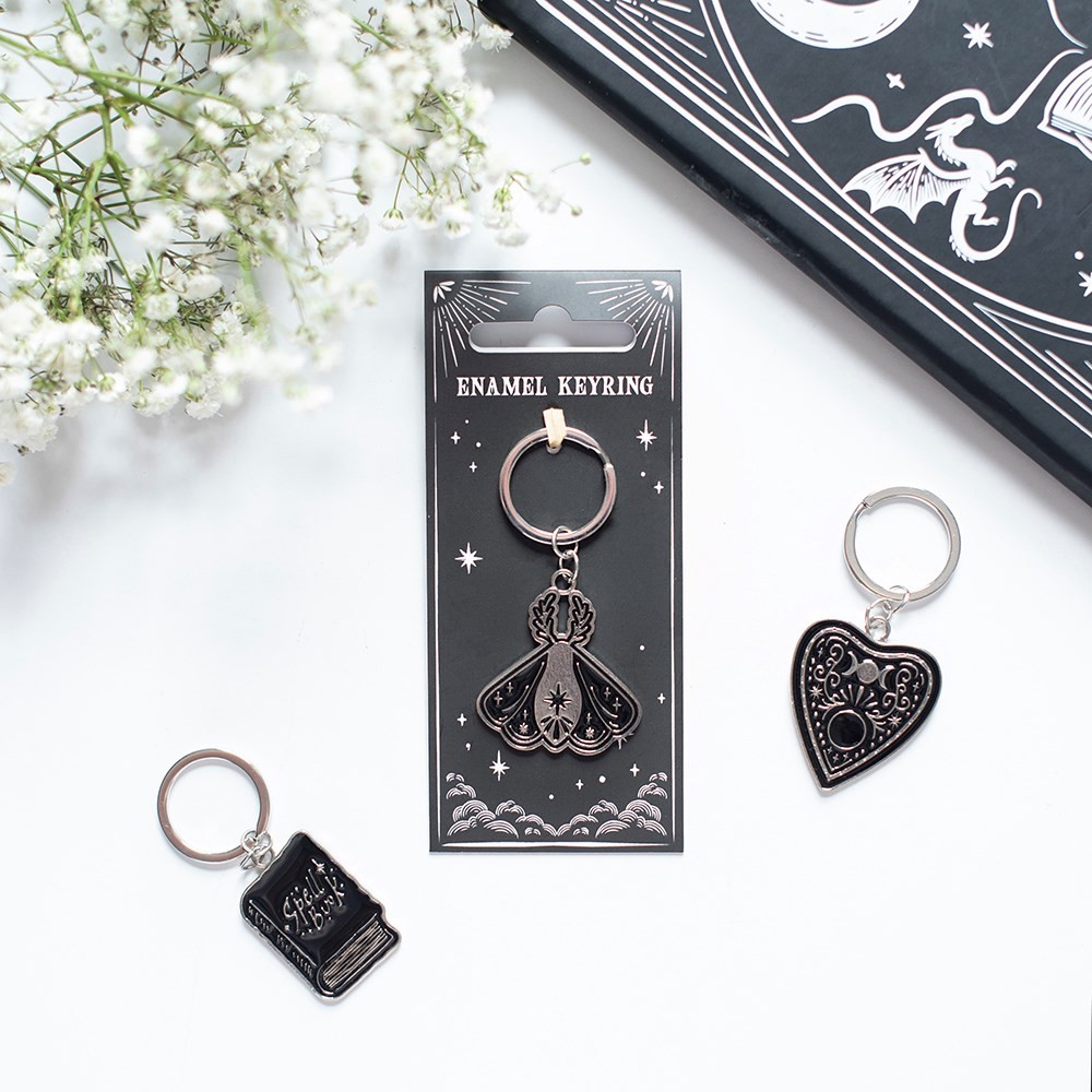 Black Moth Keyring Black Moth Keyring