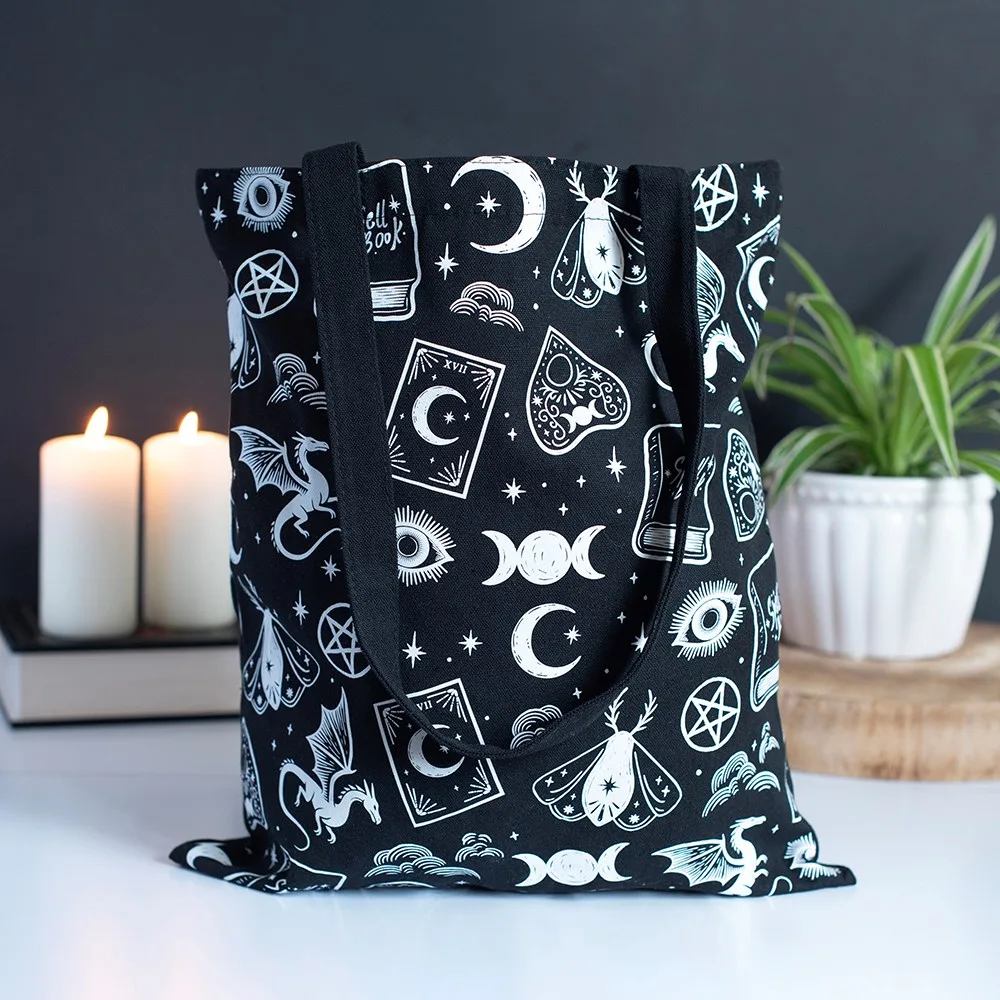 Spellbound Secrets Print Tote Bag Spellbound Secrets Print Tote Bag