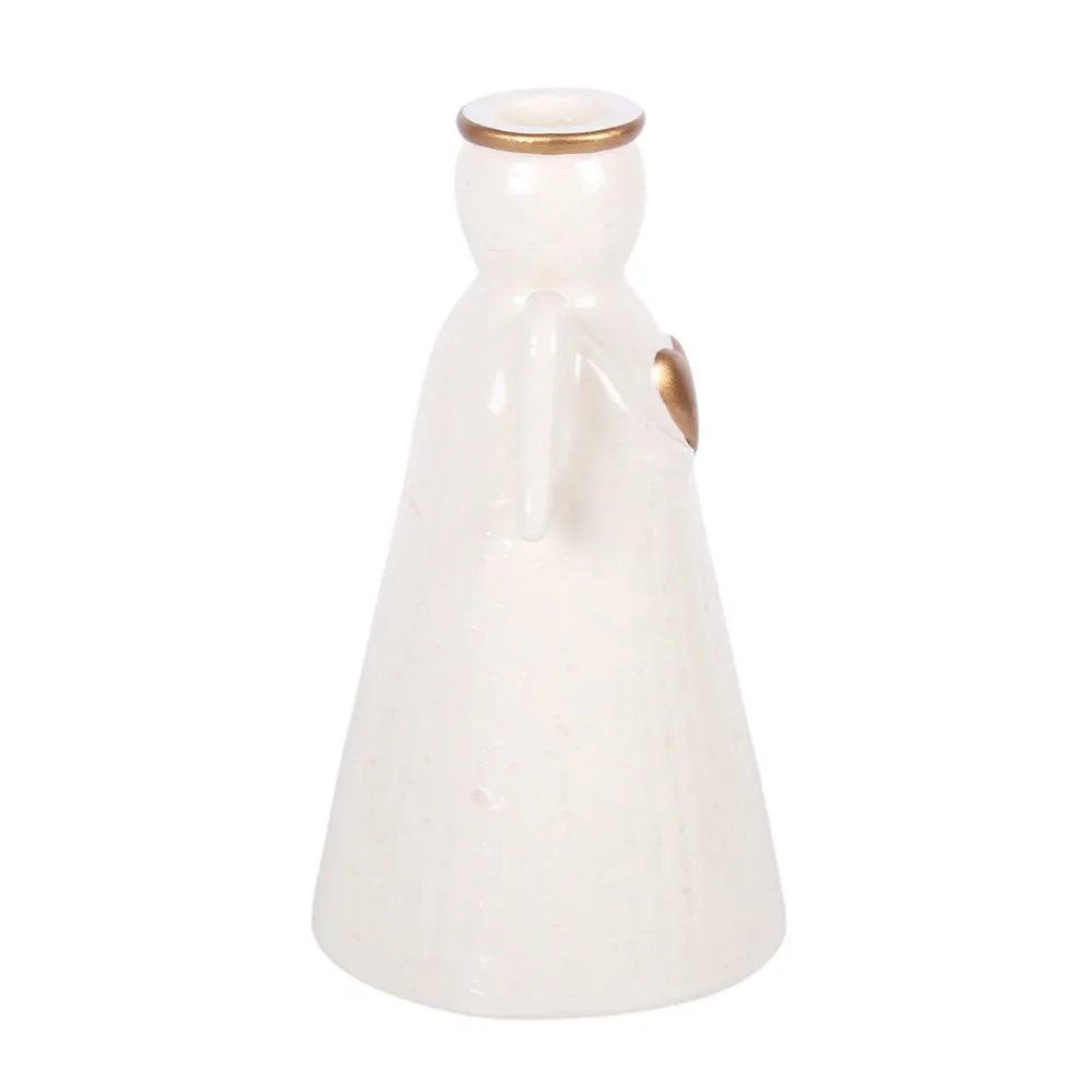 Heart Angel Taper Candle Holder - Image 3