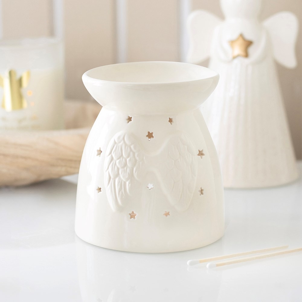 3D Angel Wing Oil Burner and Wax Warmer 3D Angel Wing Oil Burner and Wax Warmer