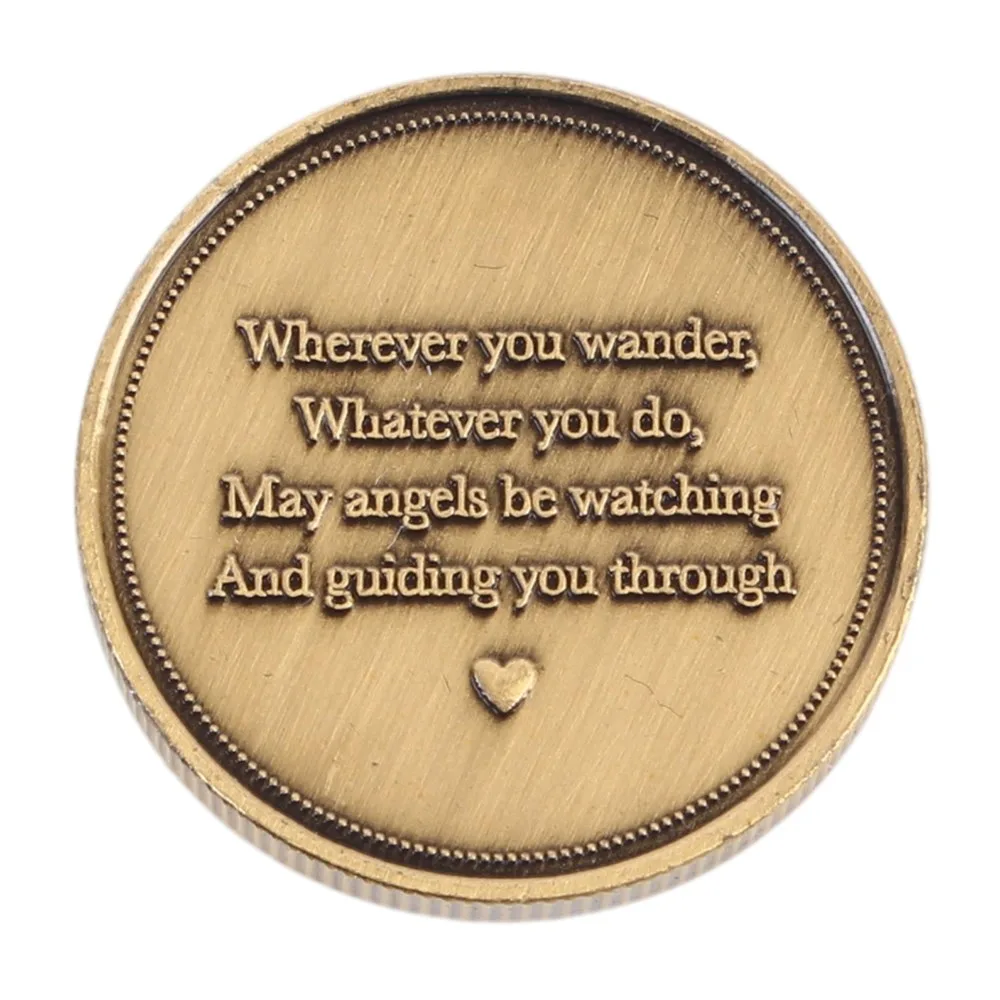 Set of 27 Guardian Angel Protection Coins in Display - Image 4