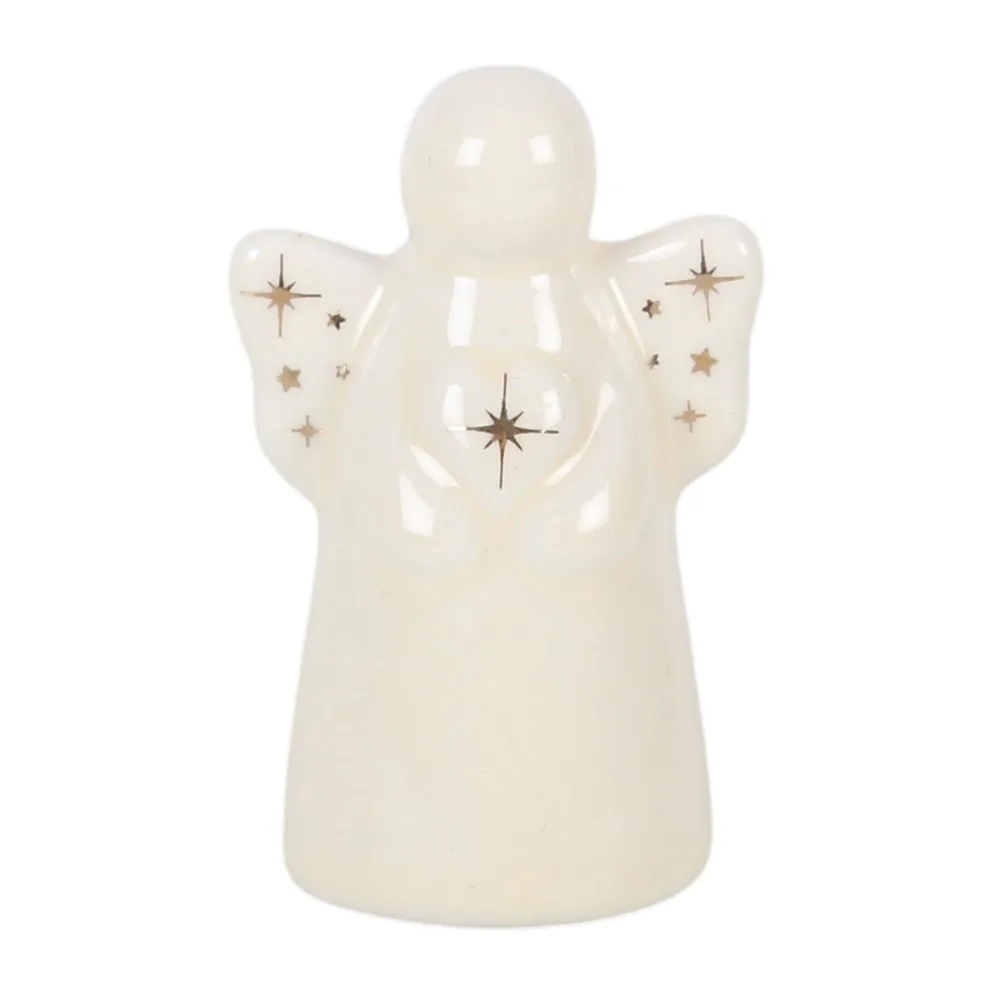 Set of 24 Guardian Angel Ceramic Keepsakes in Display - Image 3