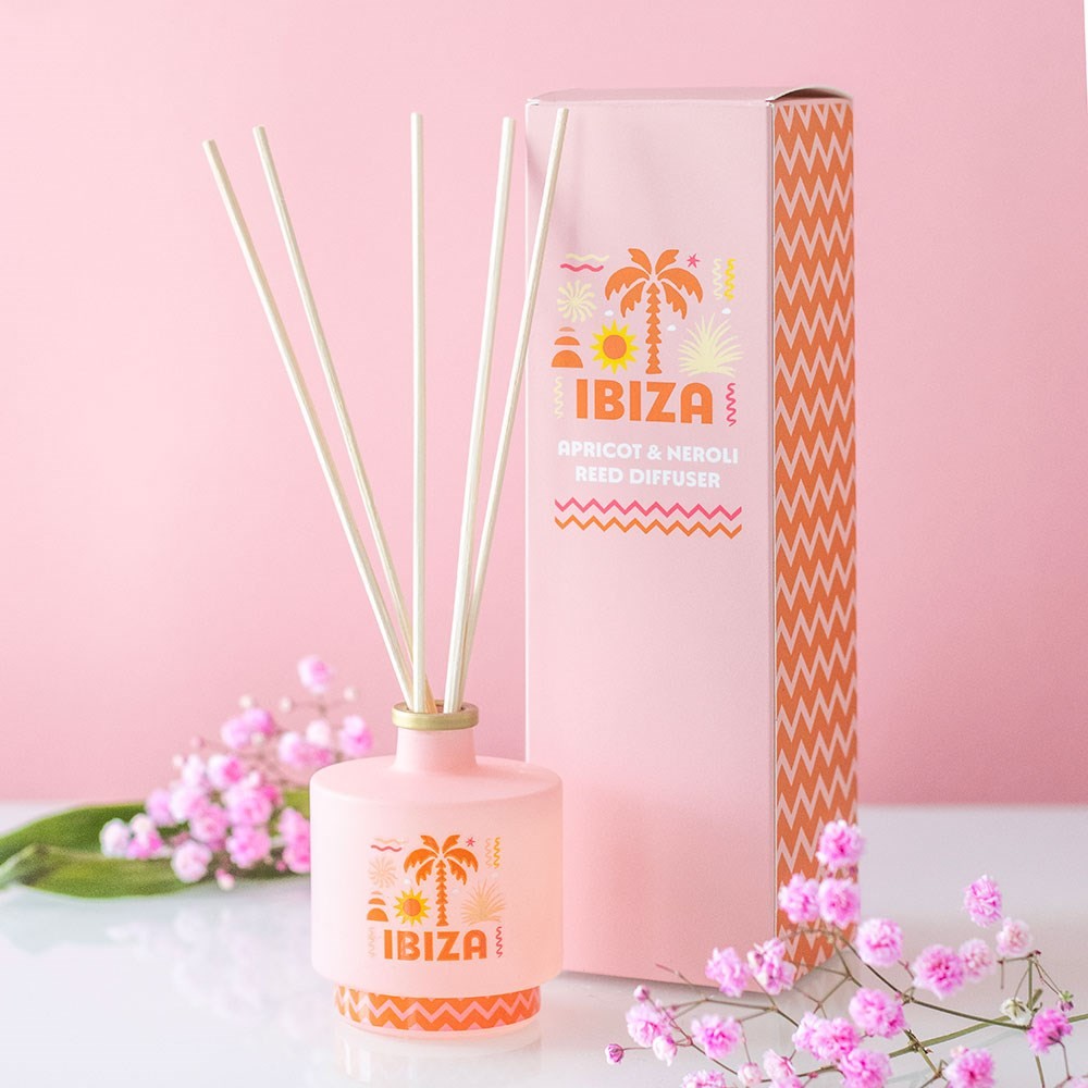 Ibiza Sunrise Apricot & Neroli Reed Diffuser Ibiza Sunrise Apricot & Neroli Reed Diffuser