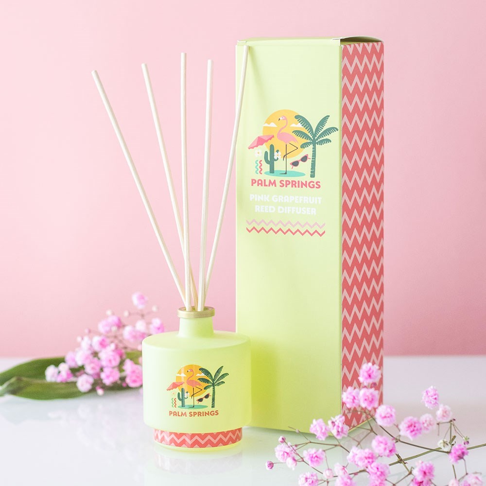 Palm Springs Pink Grapefruit Reed Diffuser Palm Springs Pink Grapefruit Reed Diffuser