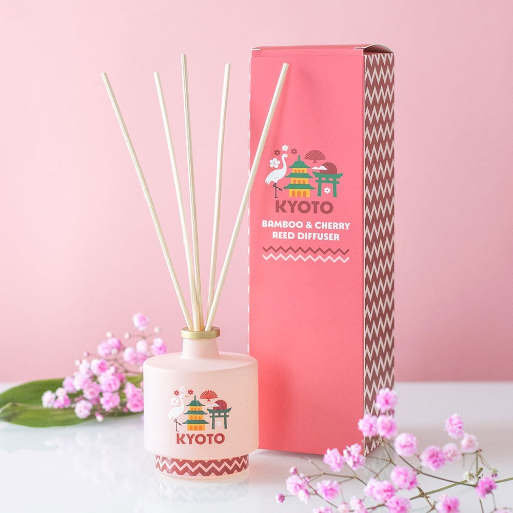 Kyoto Bamboo & Cherry Blossom Reed Diffuser Kyoto Bamboo & Cherry Blossom Reed Diffuser