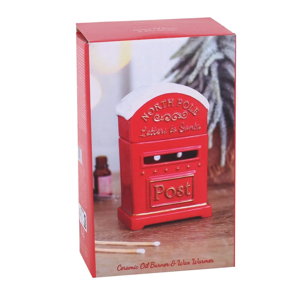Letters to Santa Christmas Post Box Oil Burner, photo 5 of 6