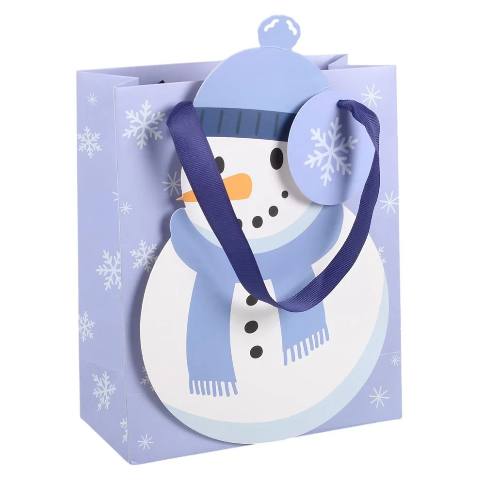 Snowman Shaped Gift Bag - Image 2