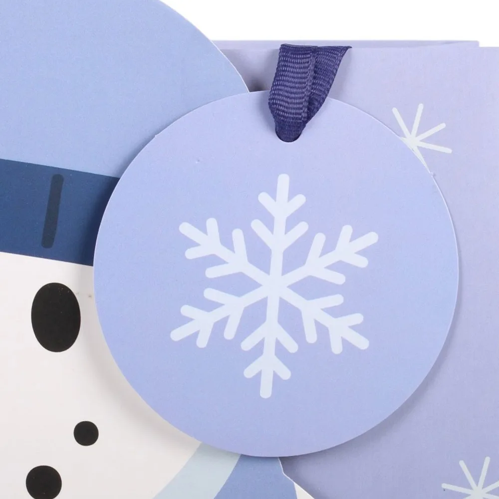 Snowman Shaped Gift Bag - Image 5