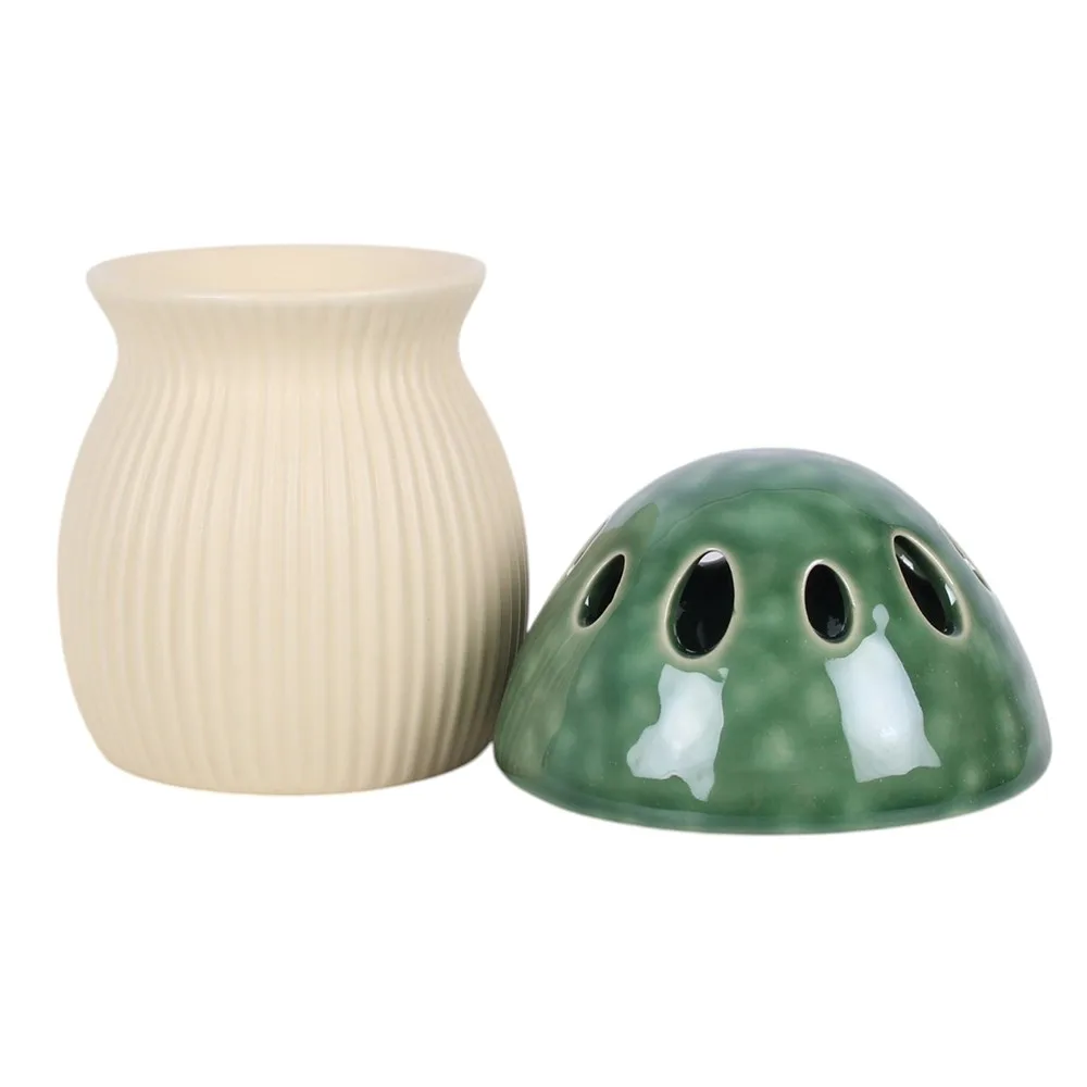 Green Mushroom Oil Burner - Image 3